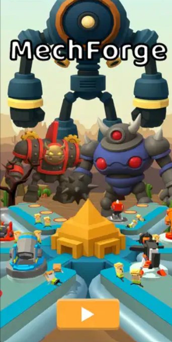 MechForge - title screen